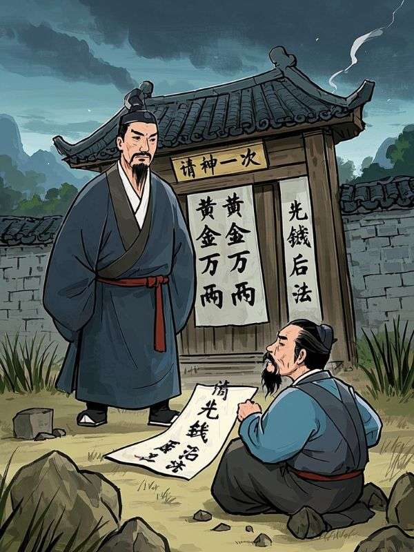 折壽求雨，村民反手遞欠條