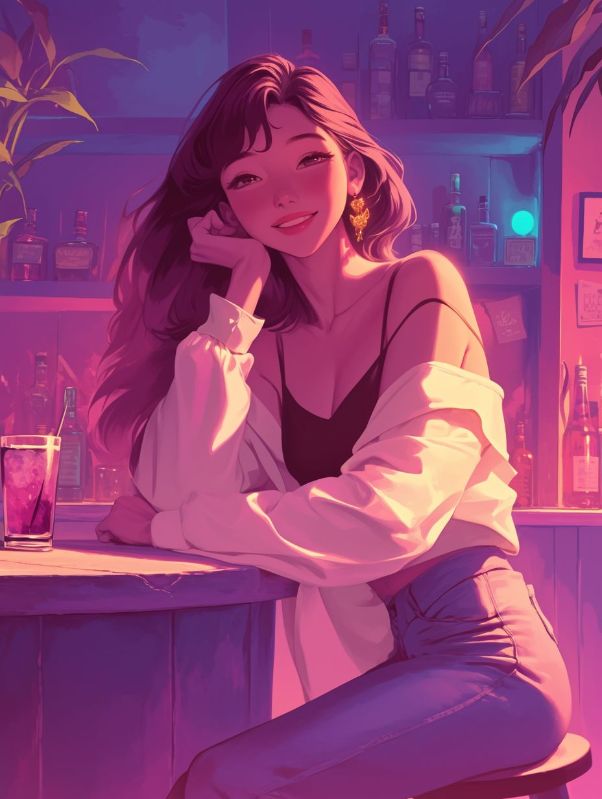 她縫補破碎的月光