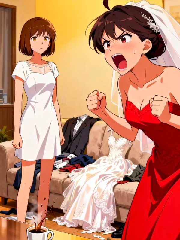 男閨蜜變成女人後，未婚妻發癲了