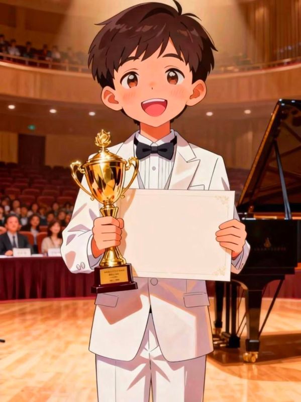 兒子彈鋼琴獲獎後，我讓他喊老師媽