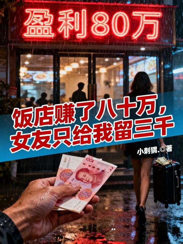 飯店賺了八十萬，女友隻給我留三千