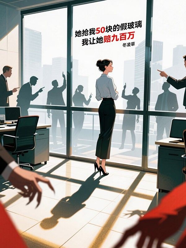 她搶我50塊的假玻璃，我讓她賠九百萬