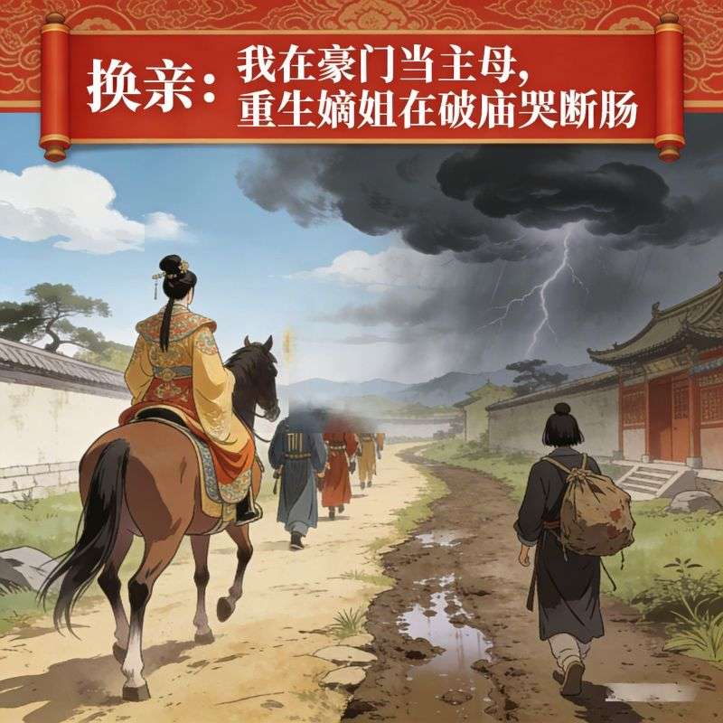 換親：我在豪門當主母，重生嫡姐在破廟哭斷腸