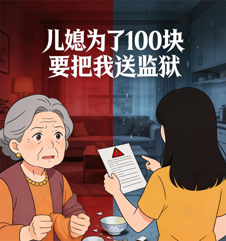 兒媳為了100塊要把我送監獄