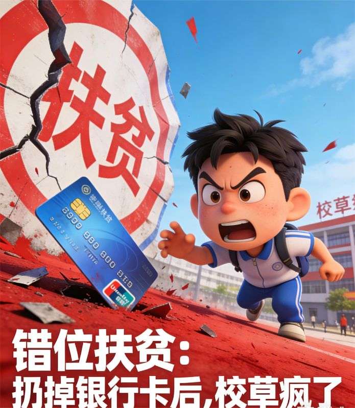錯位扶貧：扔掉銀行卡後，校草瘋了