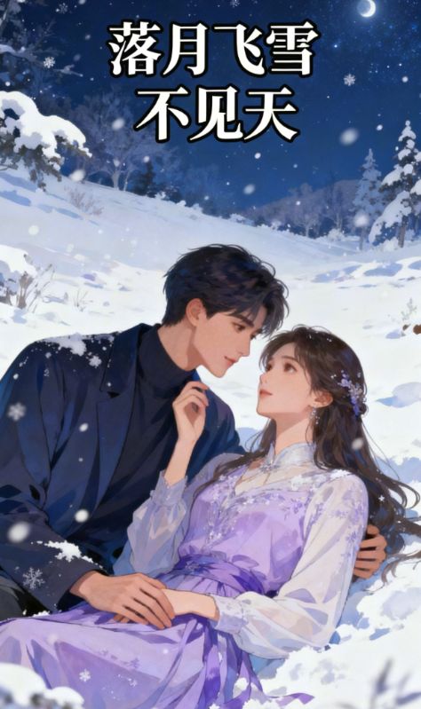 落月飛雪不見天
