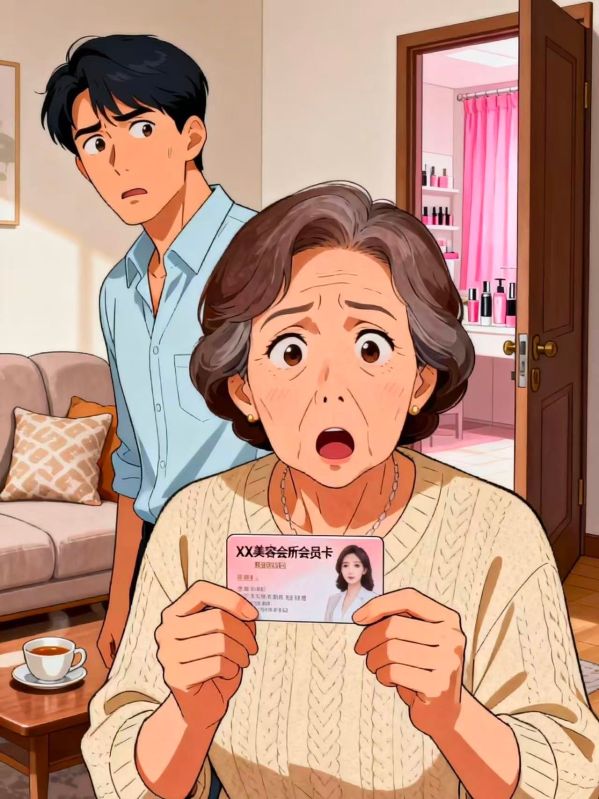 婆婆的美容卡，暴漏了老公的第二個家