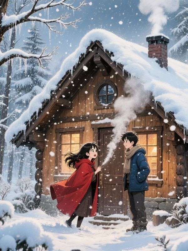 雪夜中的兩個他