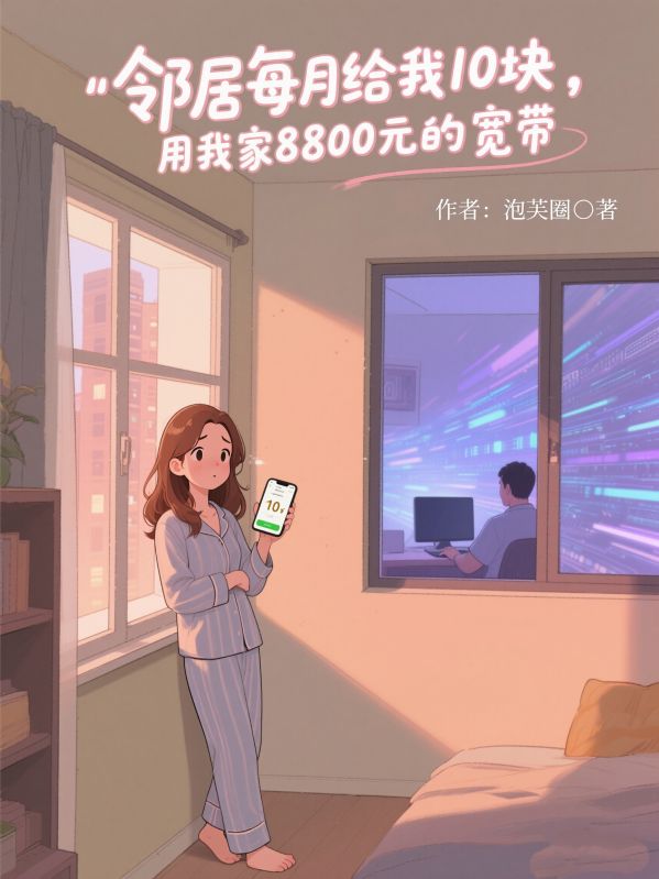 鄰居每年給我10塊，用我家8800元的寬帶