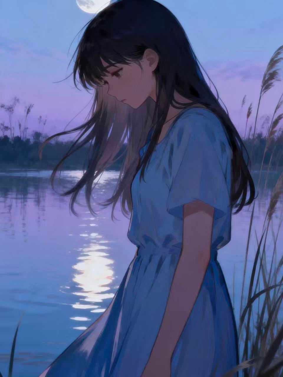 愛意終似水中月