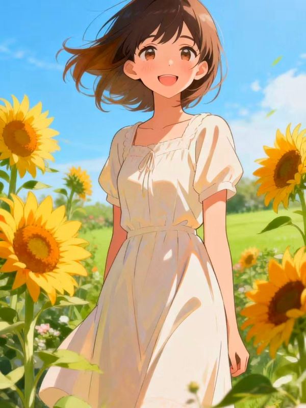 向陽而生的花