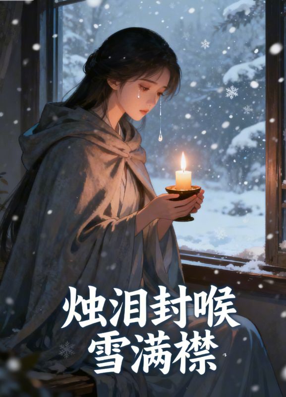 燭淚封喉雪滿襟