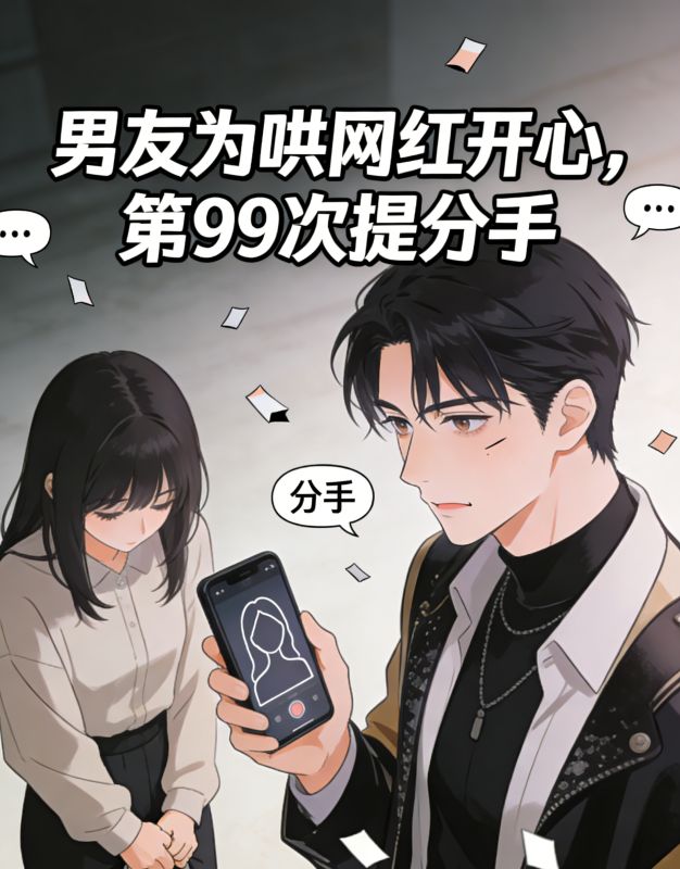 男友為哄網紅開心，第99次提分手