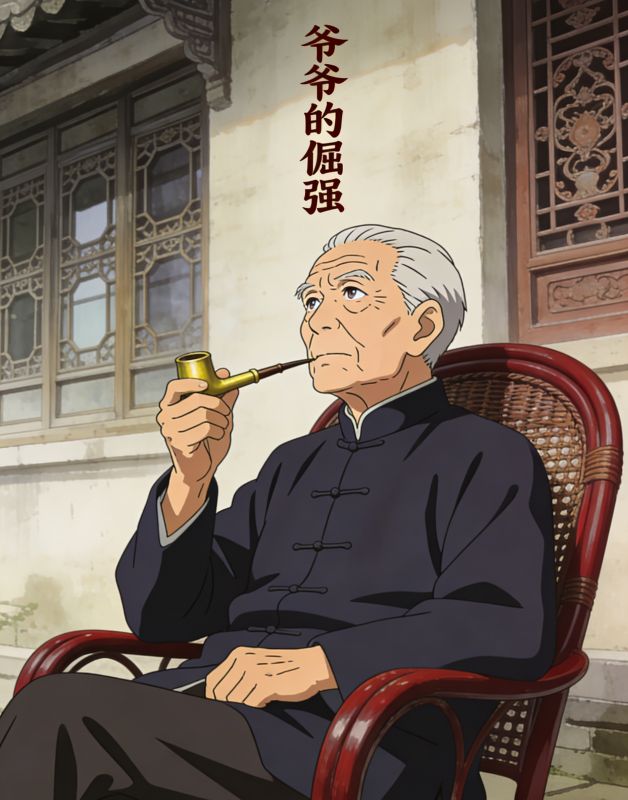爺爺的倔強