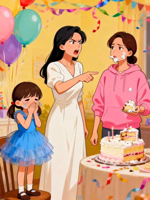 弟媳吃了我女兒的生日蛋糕，我當場離婚