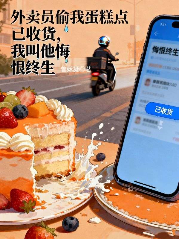 外賣員偷我蛋糕點已收貨，我叫他悔恨終生