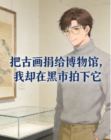 把古畫捐給博物館，我卻在黑市拍下它