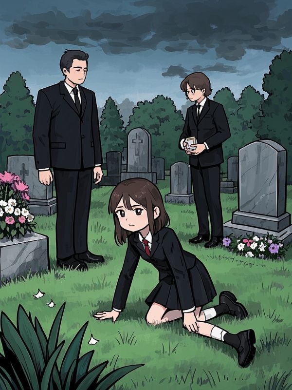 在奶奶的葬禮上摔倒後，爸爸媽媽開始恨我