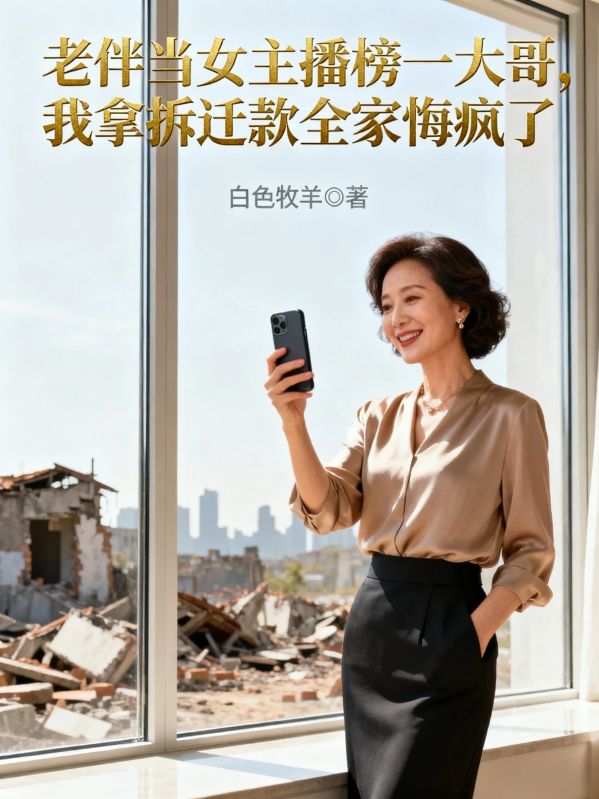 老伴當女主播榜一大哥，我拿拆遷款全家悔瘋了