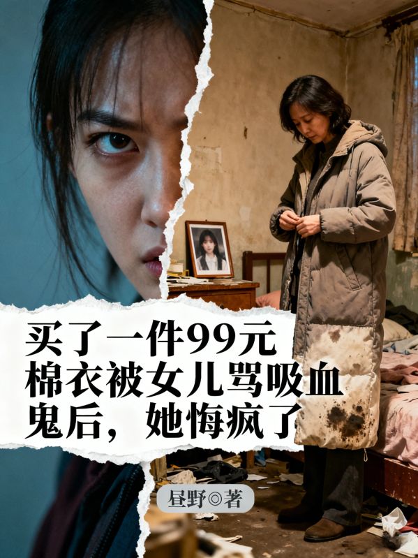 買了一件99元棉衣被女兒罵吸血鬼後，她悔瘋了