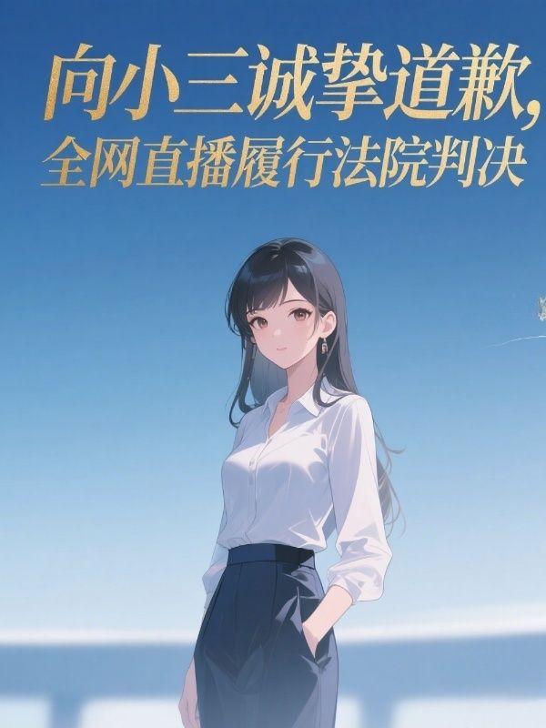 向小三誠摯道歉，全網直播履行法院判決