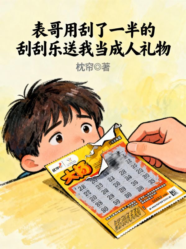 表哥用刮了一半的刮刮樂送我當成人禮物