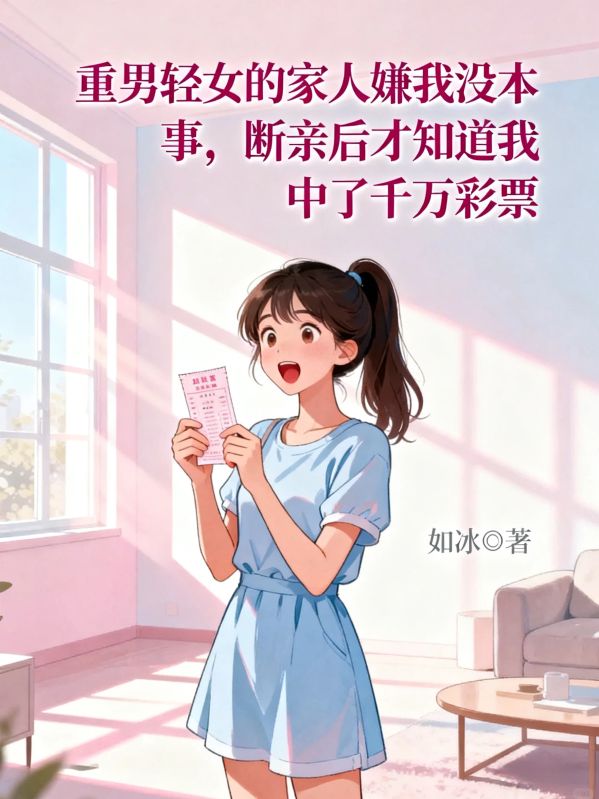 重男輕女的家人嫌我沒本事，斷親後才知道我中了千萬彩票