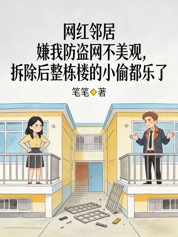 網紅鄰居嫌我防盜網不美觀，拆除後整棟樓的小偷都樂了
