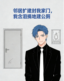 鄰居擴建封我家門，我含淚捐地建公廁