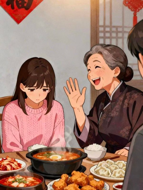 年夜飯，對我冷淡的婆婆熱情叫了另一個名字