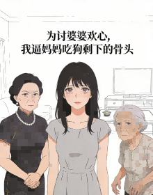 為討婆婆歡心，我逼媽媽吃狗剩下的骨頭