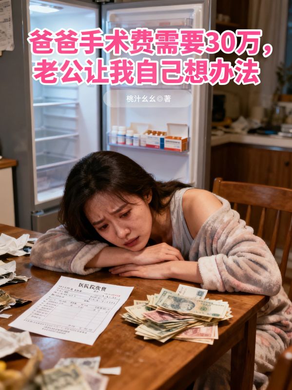 爸爸手術費需要30萬，老公讓我自己想辦法