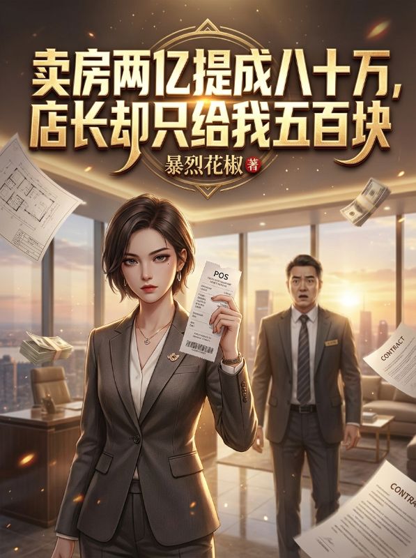 賣房兩億提成八十萬，店長卻隻給我五百塊