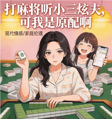 打麻將聽小三炫夫，可我是原配啊