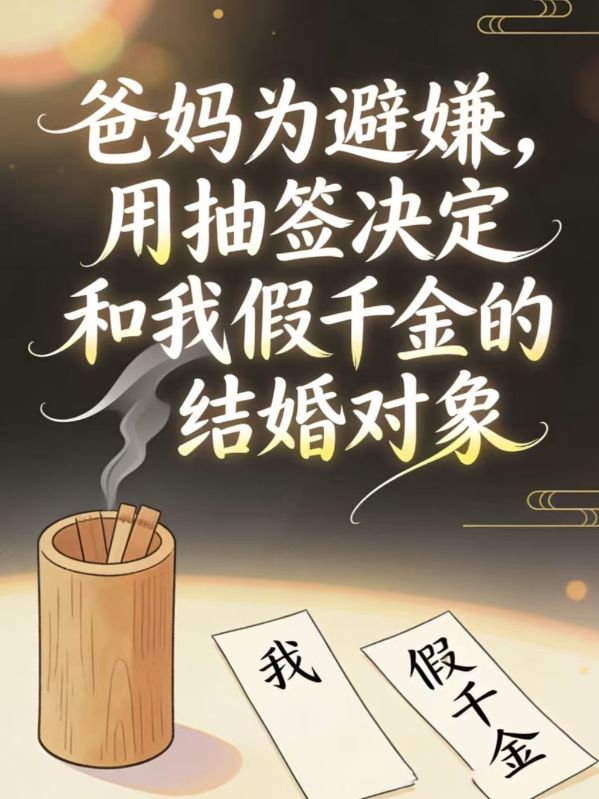 爸媽為避嫌，抽簽決定我和假千金的婚姻