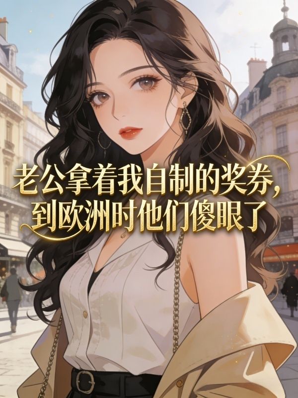 老公拿著我自製的獎券，到歐洲時他們傻眼了