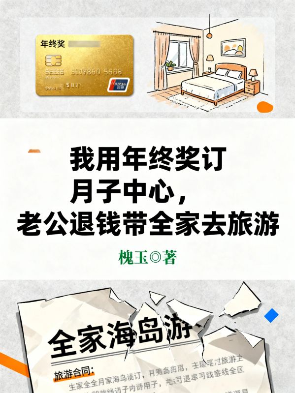 我用年終獎訂月子中心，老公退錢帶全家去旅遊