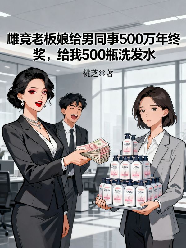 雌競老板娘給男同事500萬年終獎，給我500瓶洗發水