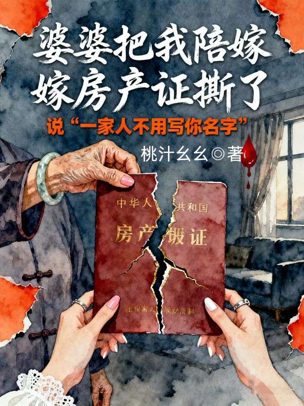 婆婆把我陪嫁房產證撕了，說“一家人不用寫你名字”