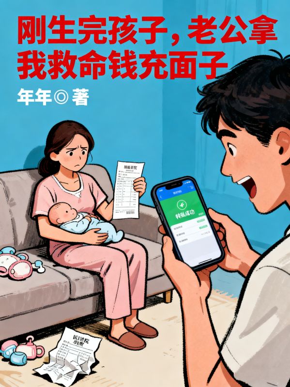 剛生完孩子，老公拿我救命錢充麵子