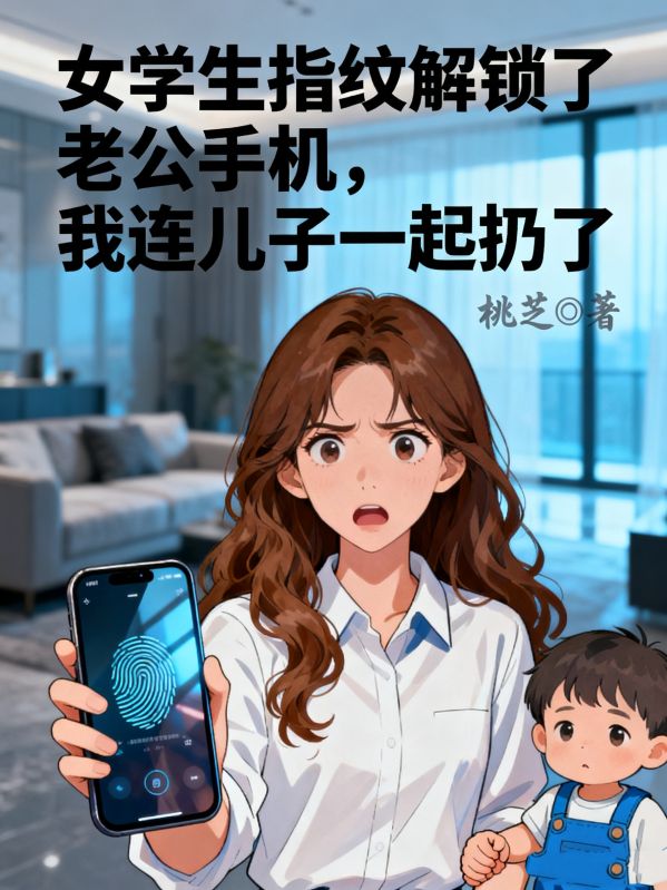 女學生指紋解鎖了老公手機，我連兒子一起扔了