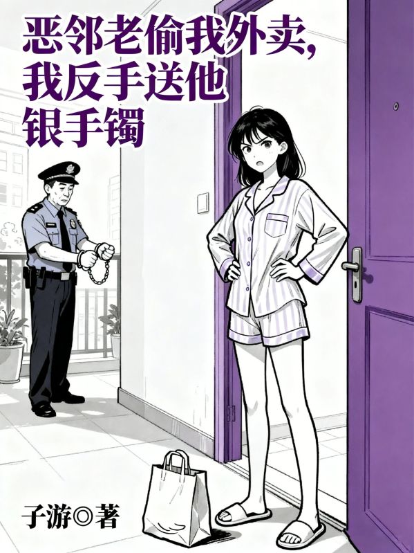 惡鄰老偷我外賣，我反手送他銀手鐲