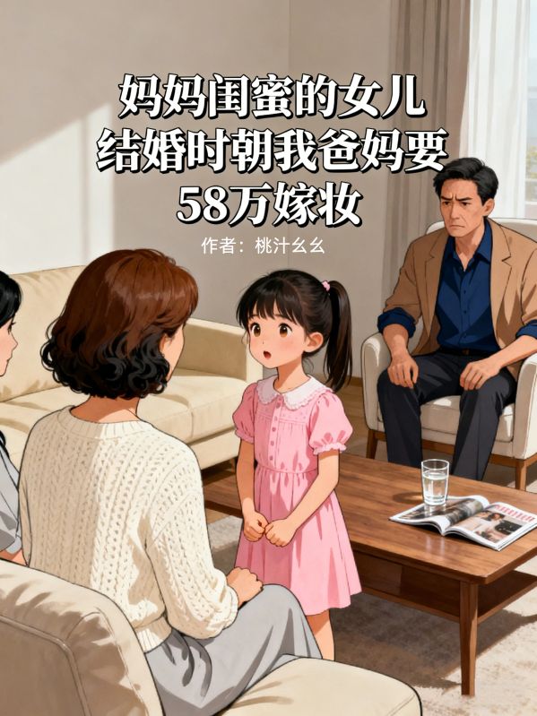 媽媽閨蜜的女兒結婚時朝我爸媽要58萬嫁妝