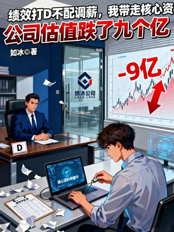 績效打D不配調薪，我帶走核心資料後，公司估值跌了九個億