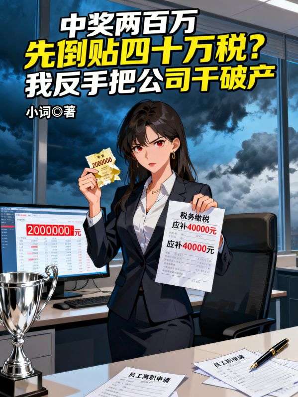 中獎兩百萬先倒貼四十萬稅？我反手把公司幹破產