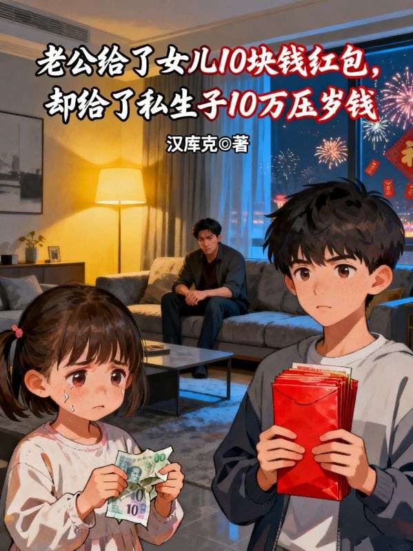 老公給了女兒10塊錢紅包，卻給了私生子10萬壓歲錢