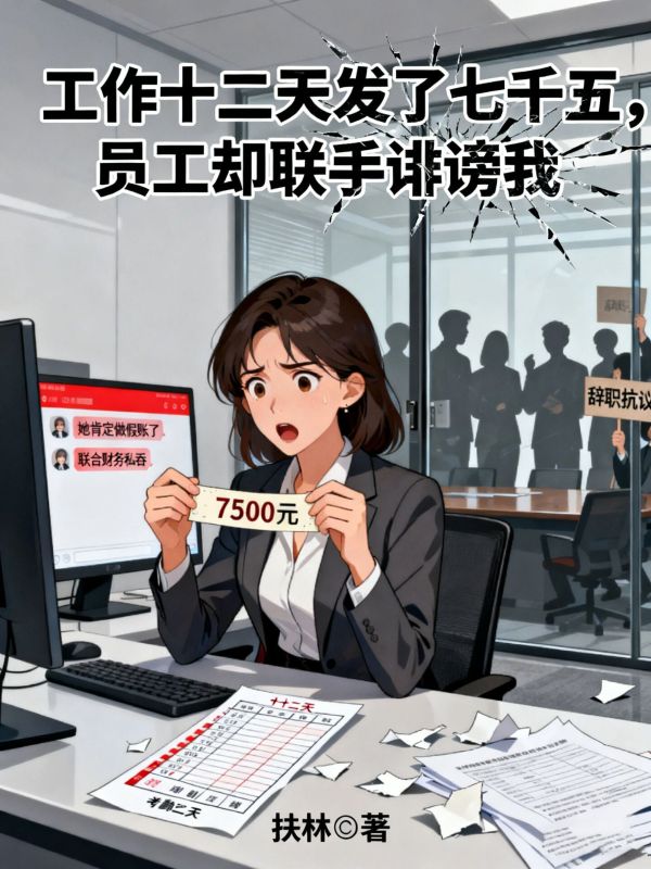 工作十二天發了七千五，員工卻聯手誹謗我