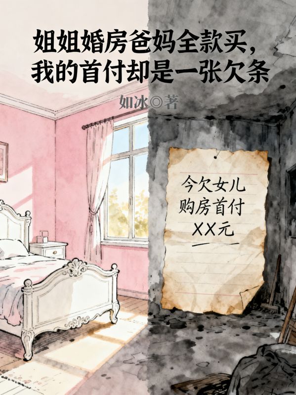 姐姐婚房爸媽全款買，我的首付卻是一張欠條