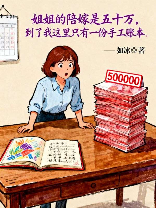 姐姐的陪嫁是五十萬，到了我這裏隻有一份手工賬本