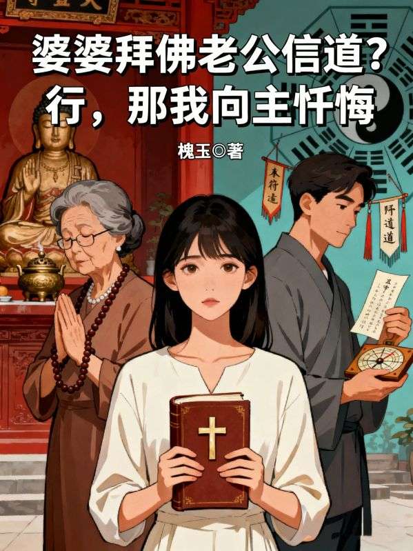 婆婆拜佛老公信道？行，那我向主懺悔